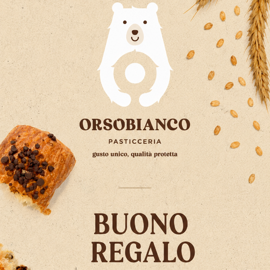 Buono Regalo Orsobianco Pasticceria - Regala una Colazione Artigianale