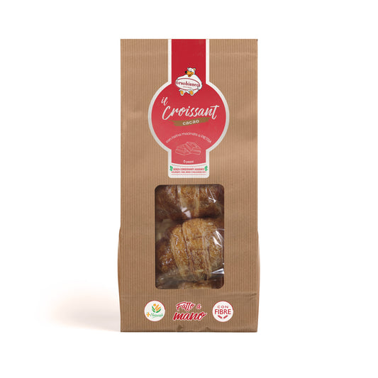 Croissant cacao fatto a mano