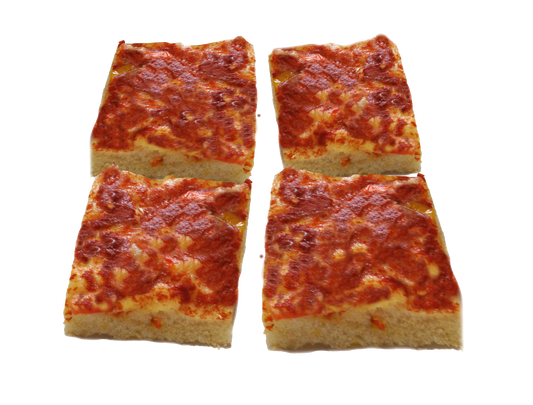 Pizza al Pomodoro senza formaggio (tagliata a C)