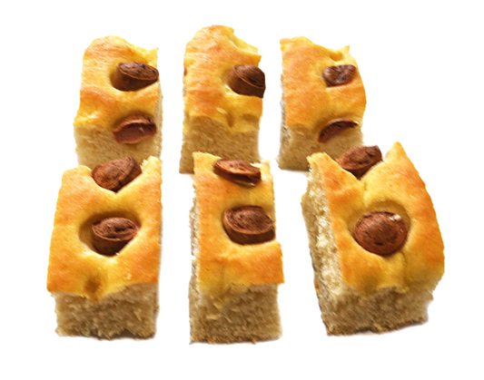 Focaccia ai Wurstel (catering)